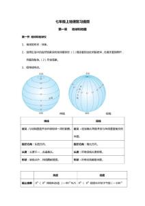 人教版七年级上下册地理复习提纲