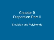 chapter9II Emulsion&polyblend