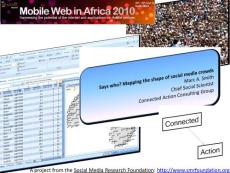 市场商务分析ppt模板之非洲的移动网络sept-mobilewebafrica-marcsmith-sayswho-mappingsocialmediacrowds
