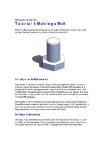 solidworks英文自学简单教程