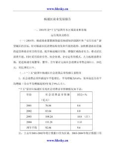 房地产市场研究报告 上海杨浦区商业发展报告上海杨浦区商业发展报告