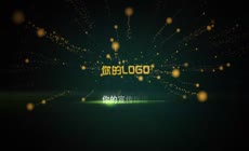 科技粒子LOGO宣传片AE模板