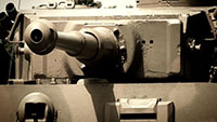 二战德国主战坦克武器展示军事历史视频素材