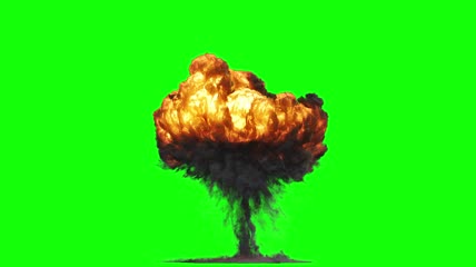核爆抠像素材