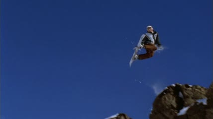 划雪极限运动视频实拍素材