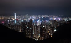 香港岛实拍视频素材
