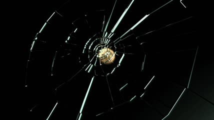 企业宣传 破碎玻璃模板