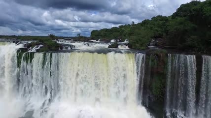 世界最大瀑布伊瓜苏瀑布视频素材