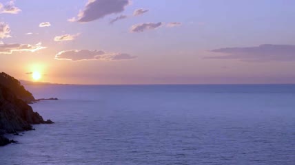 海边城堡视频素材