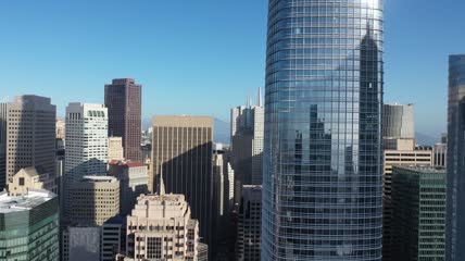 2K美国旧金山高楼大厦实拍视频素材