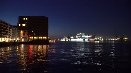 2K港口码头客运游船视频素材