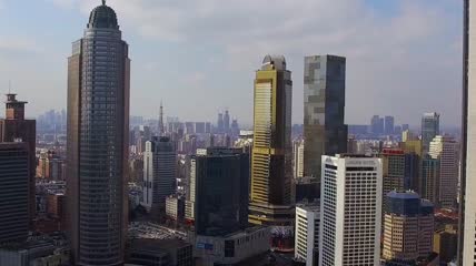 大气震撼南京地标建筑航拍视频