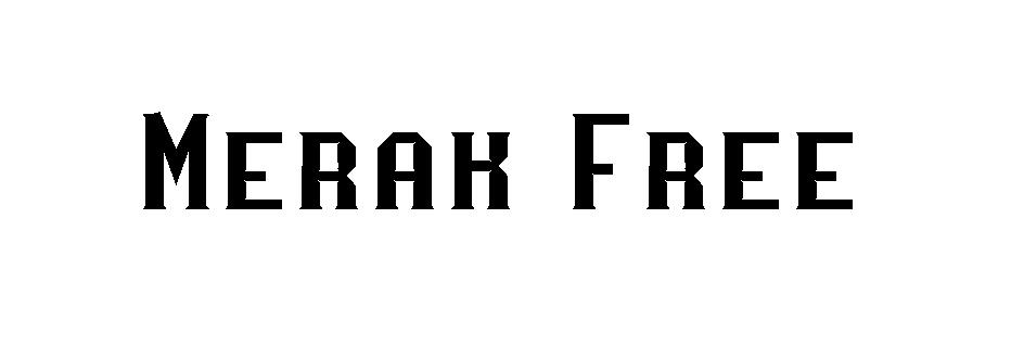 Merak Free字体