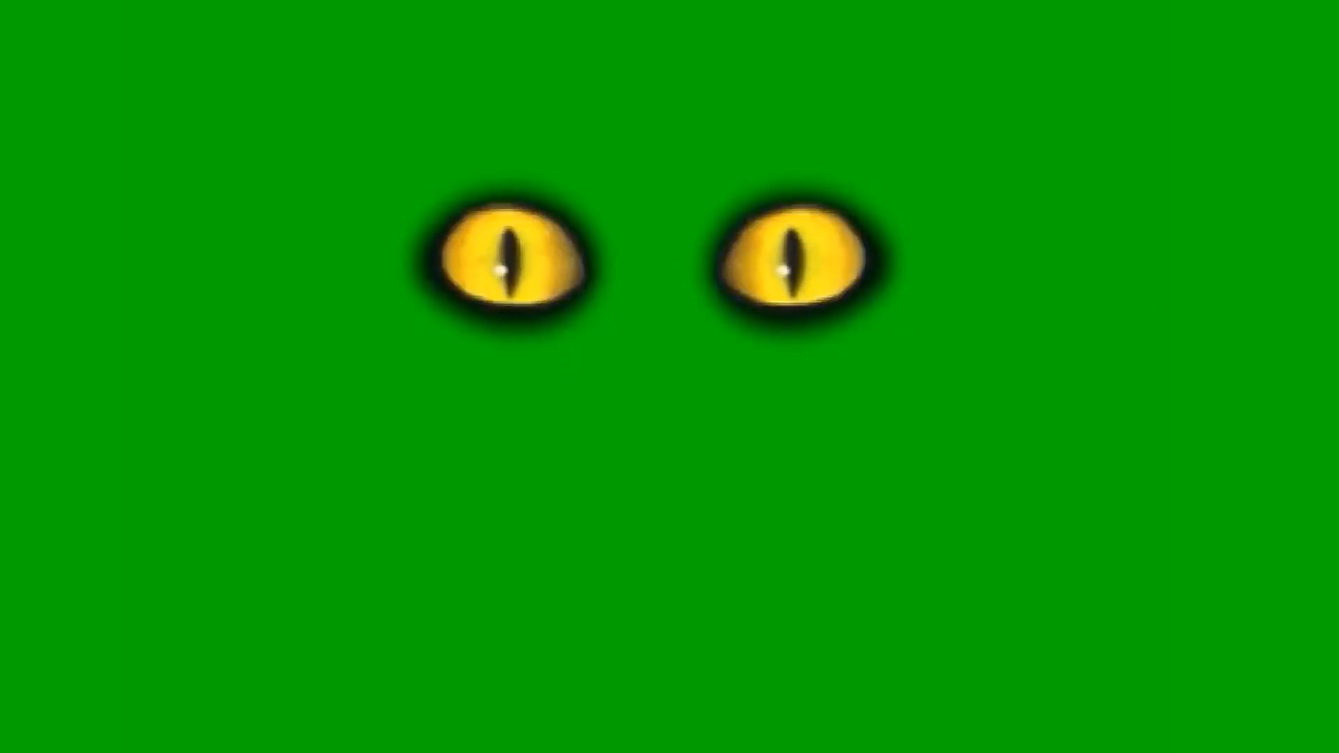 绿屏抠像恐怖的眼睛