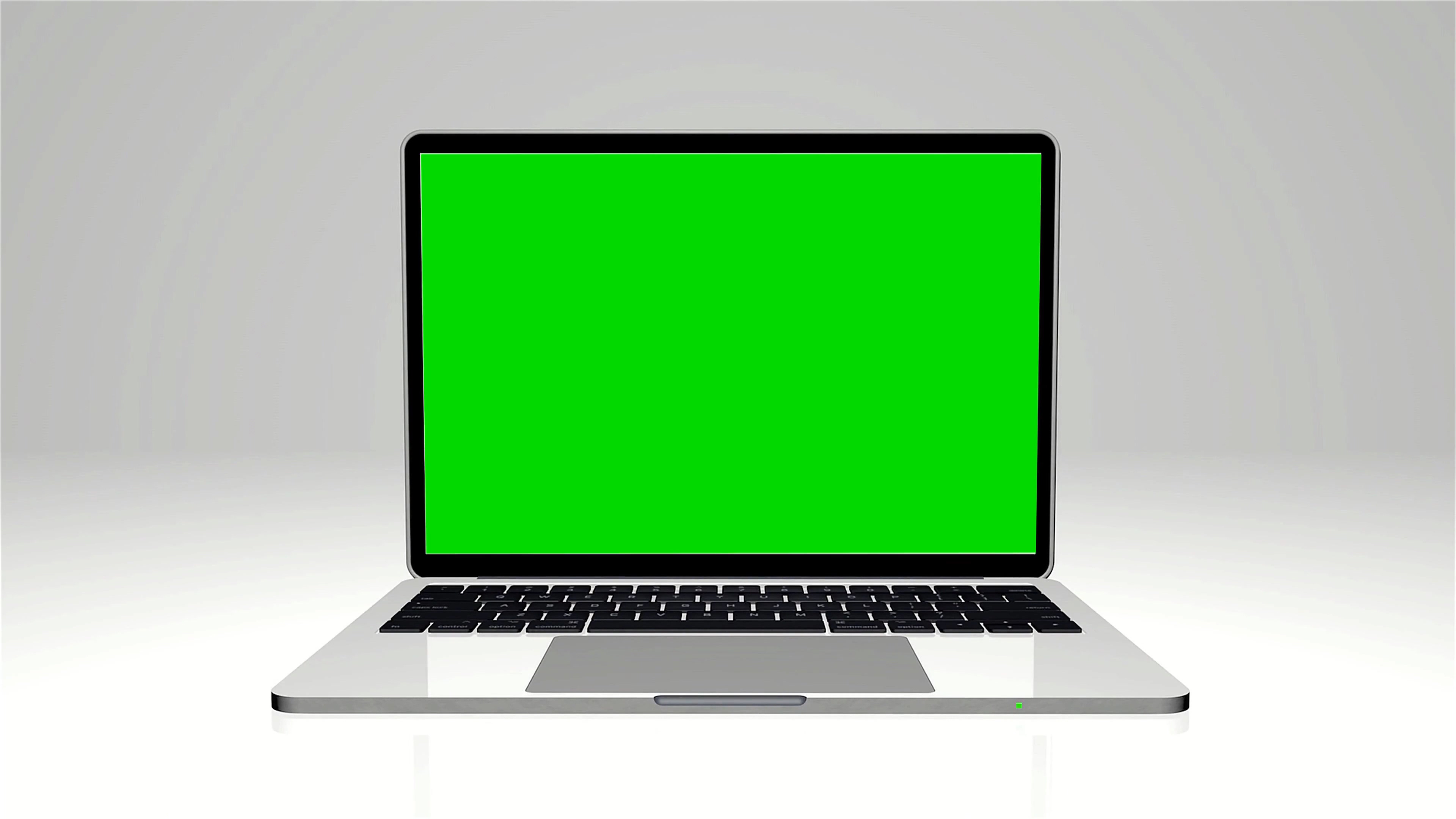 绿屏幕抠像笔记本电脑