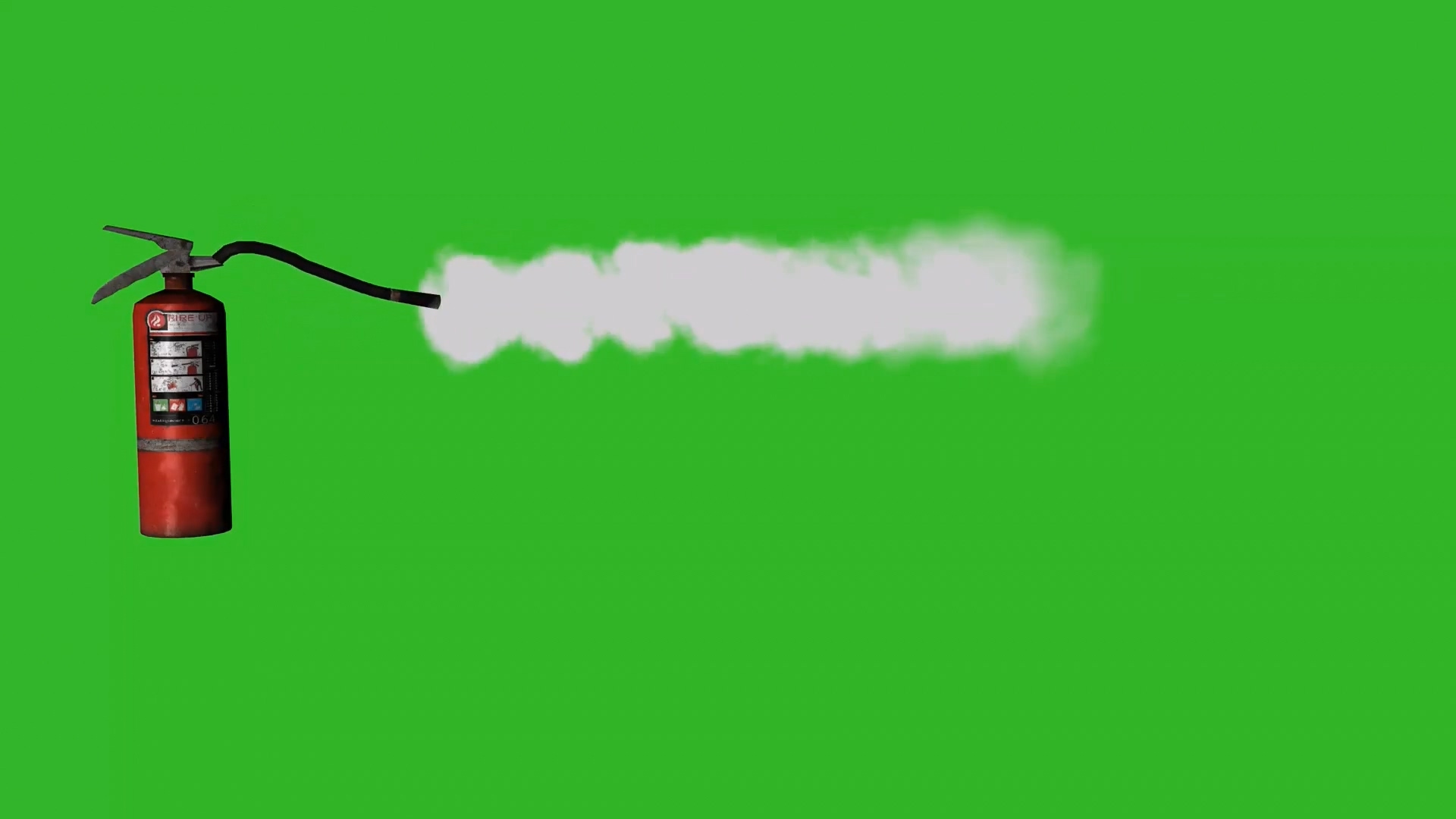 绿屏幕抠像灭火器