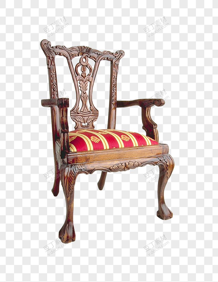 欧式实木餐椅
