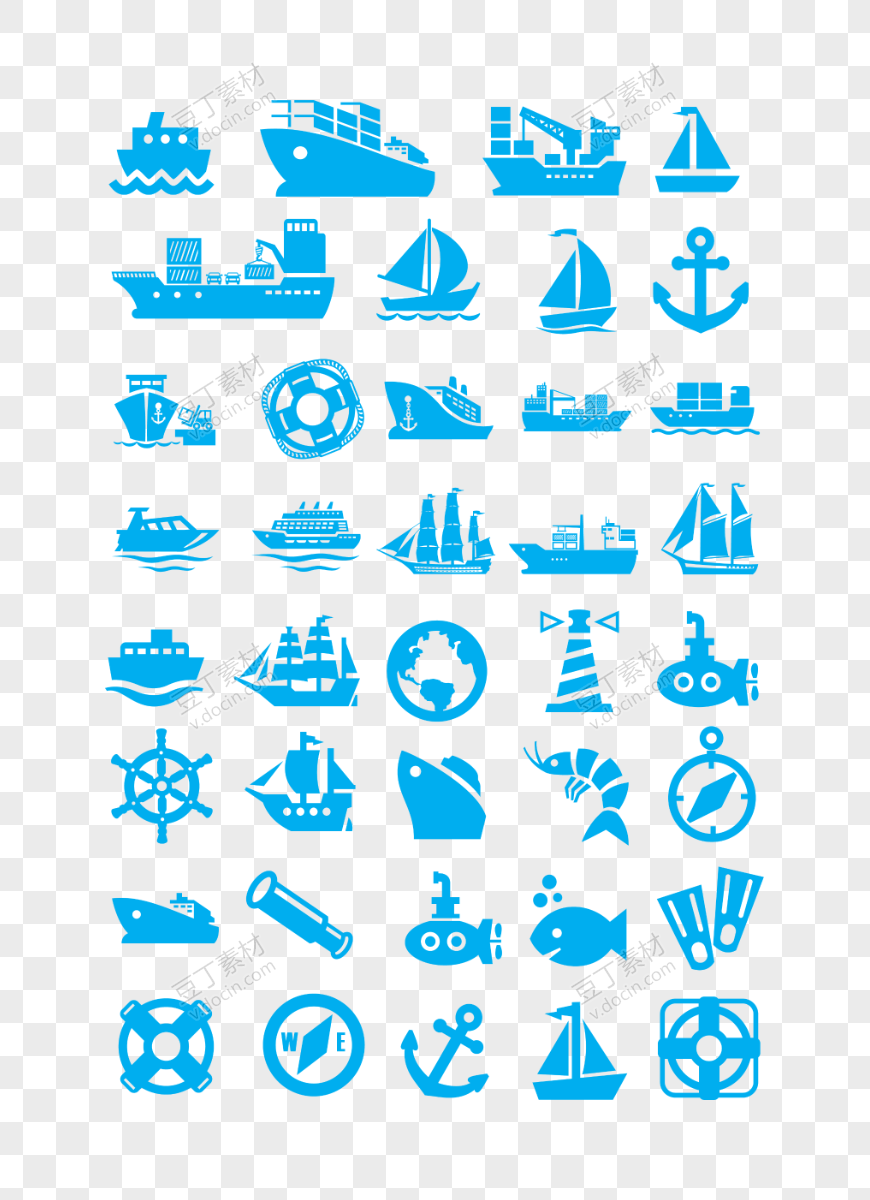航海图标元素