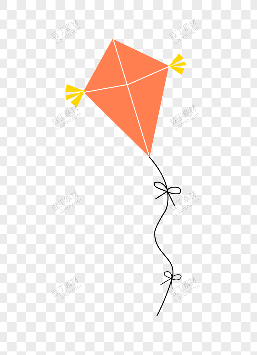 橙色风筝