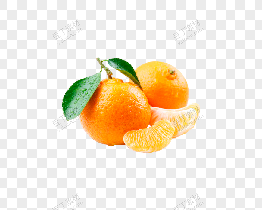 两个半橘子橘子瓣