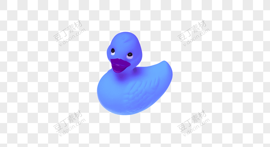 紫色橡胶鸭
