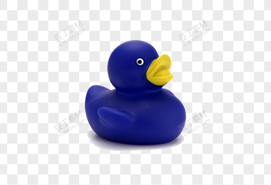 深紫色橡胶鸭