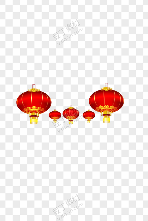 中国古代大红灯笼
