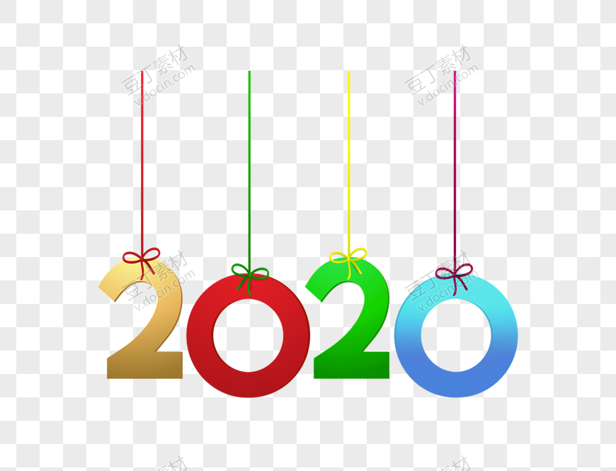 节日彩色悬挂2020