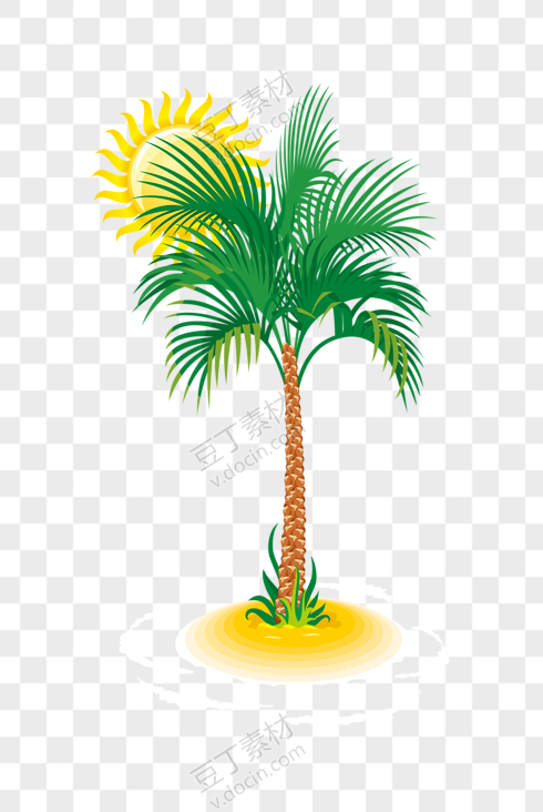 大椰子树