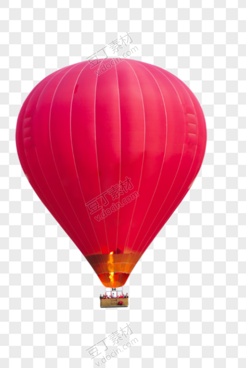 玫粉色热气球