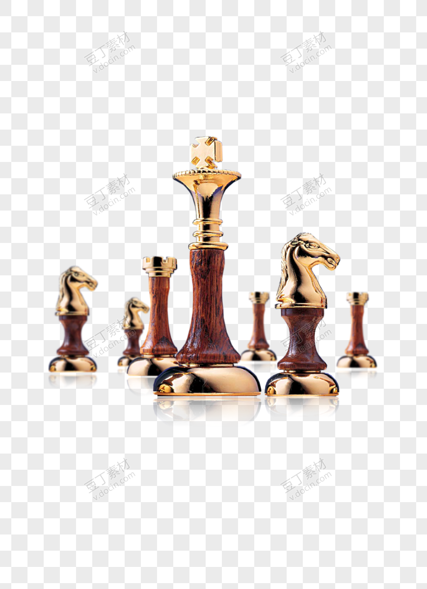 金色的国际象棋