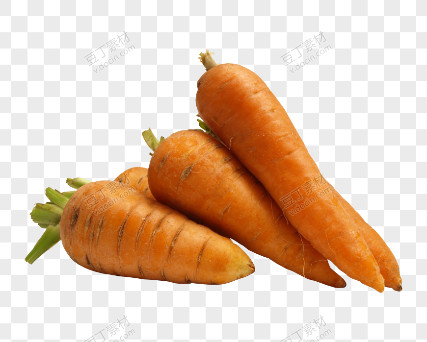 粗短的胡萝卜