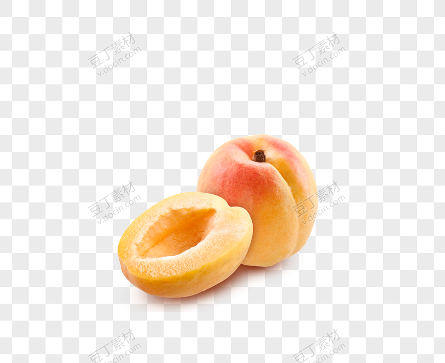 离核的桃子