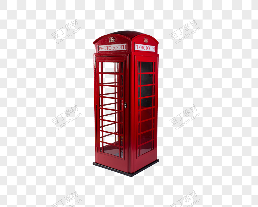 红色英国电话亭