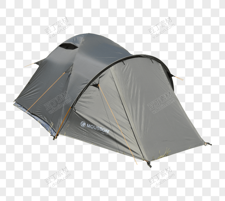 灰色营地帐篷
