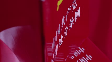 4K党员学习纪律处分条例实拍_反腐倡廉