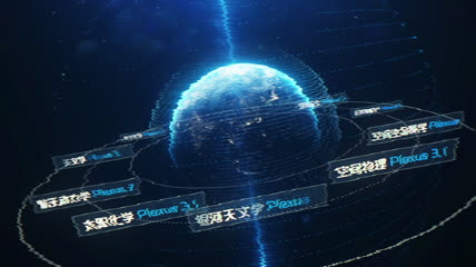 【AE模板】4k地球科技5g