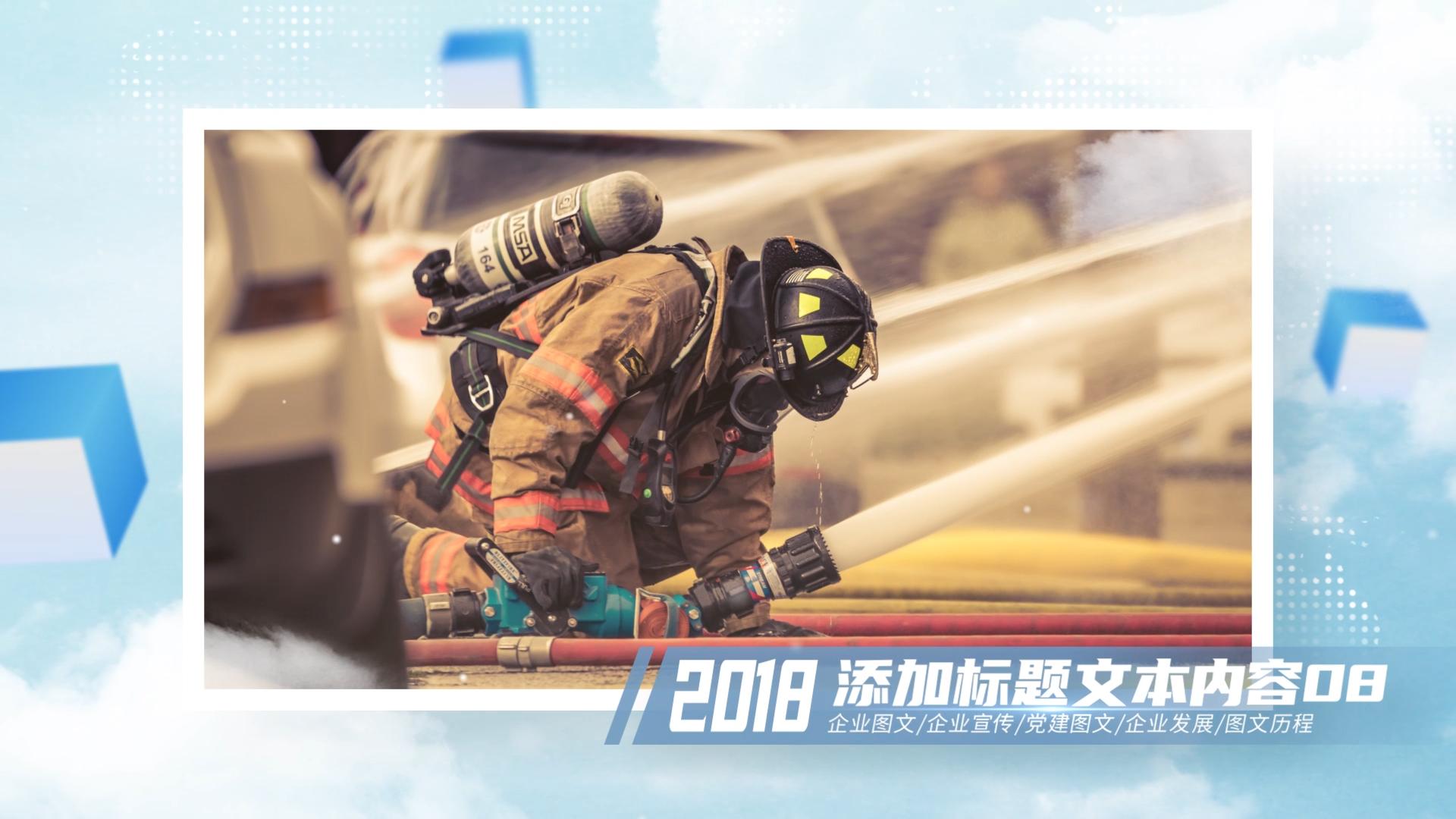 【原创】简洁照片展示图文介绍ae模板
