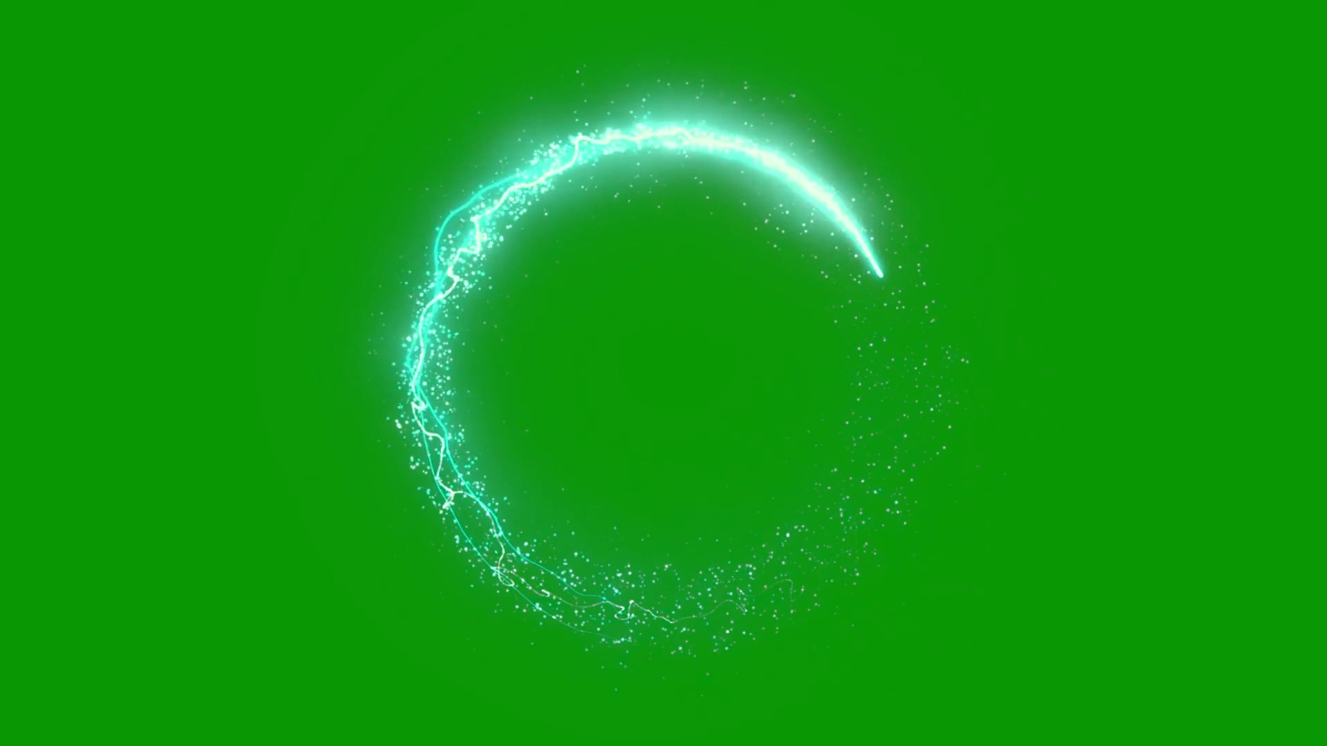 绿幕视频素材光环