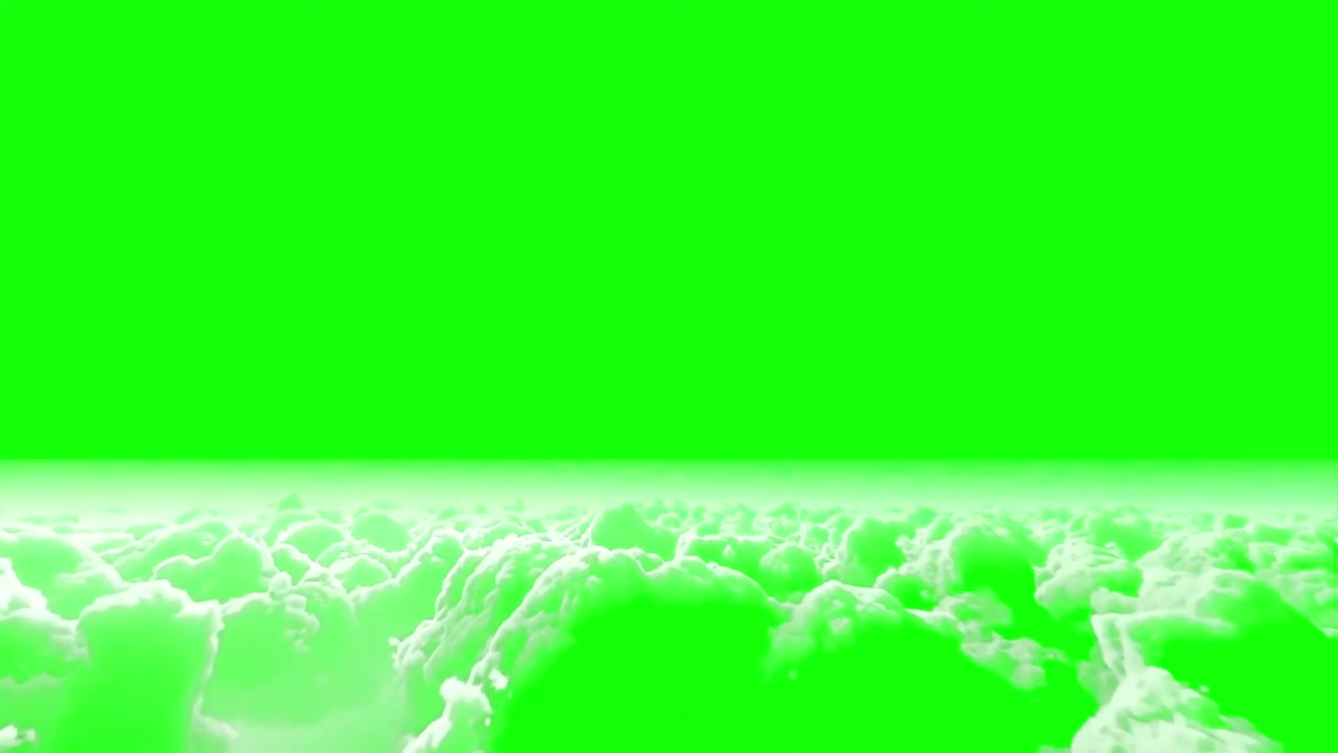 绿幕视频素材云层