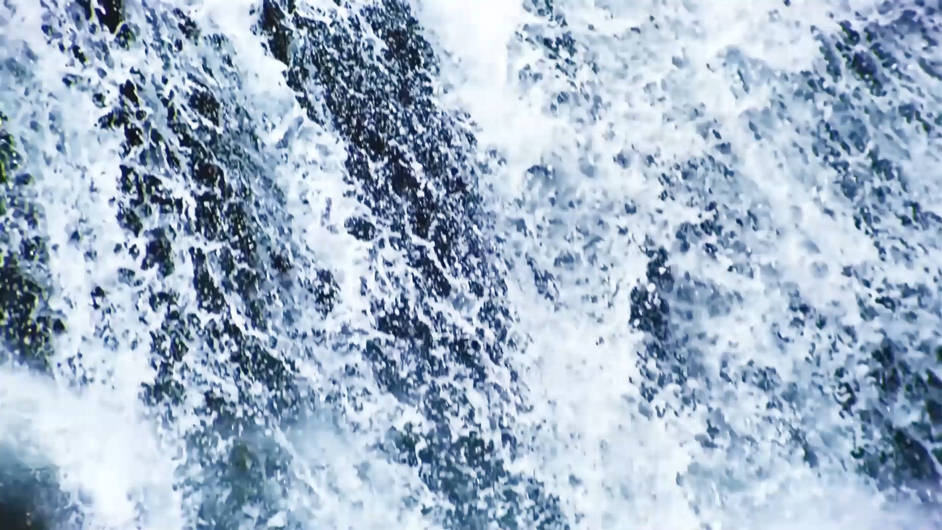 瀑布水流特写视频素材