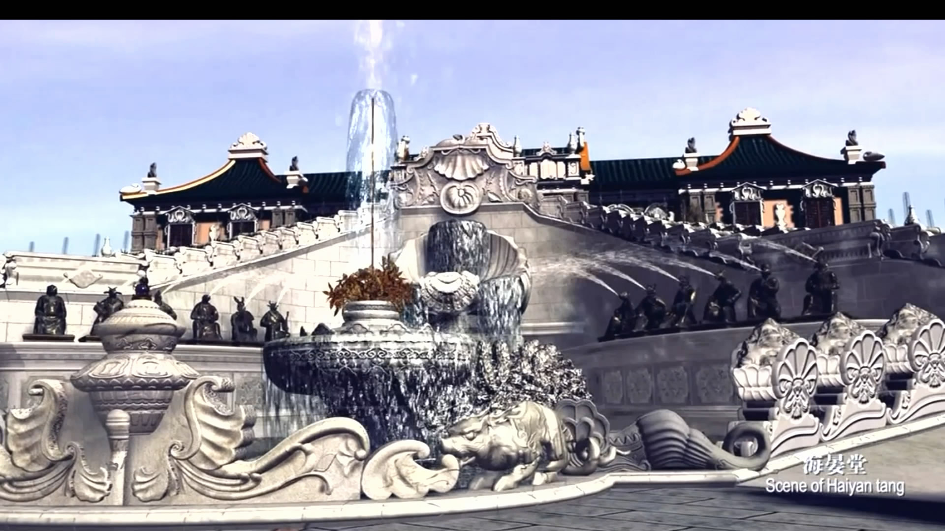 北京圆明园风景视频