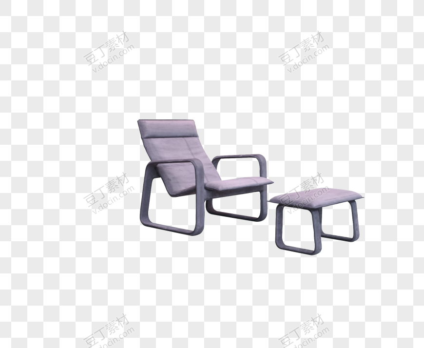 免抠软装素材 单人坐椅 单人椅 (14)
