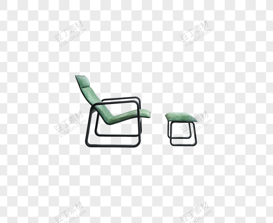 免抠软装素材 单人坐椅 单人椅 (17)