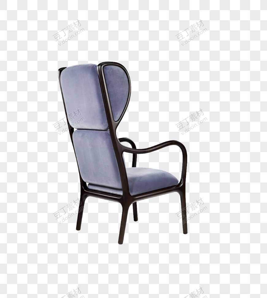 免抠软装素材 单人坐椅 单人椅 (21)