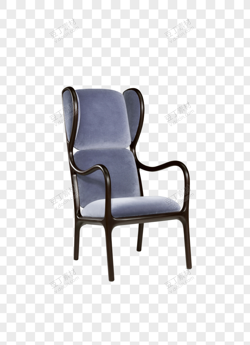 免抠软装素材 单人坐椅 单人椅 (22)
