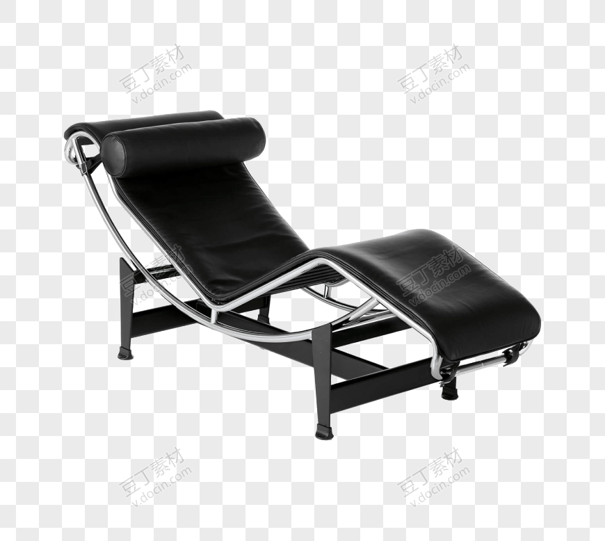 免抠软装素材 躺椅 (1)