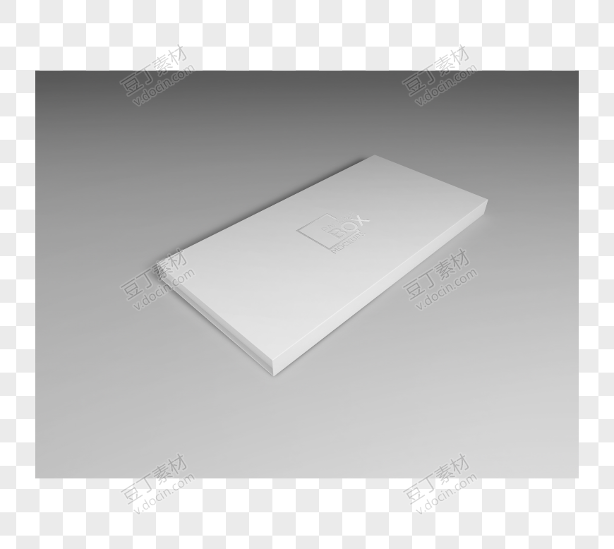 02礼品包装盒PSD智能贴图样机 VI产品纸盒展示效果PSD设计素材模板