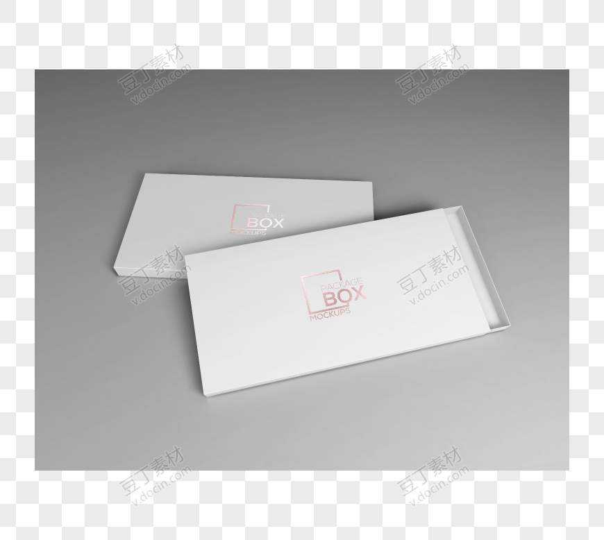 10礼品包装盒PSD智能贴图样机 VI产品纸盒展示效果PSD设计素材模板