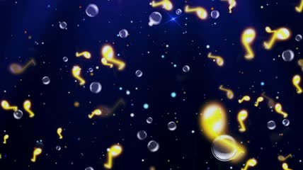 粒子星光系列 唯美星空粒子背景视频
